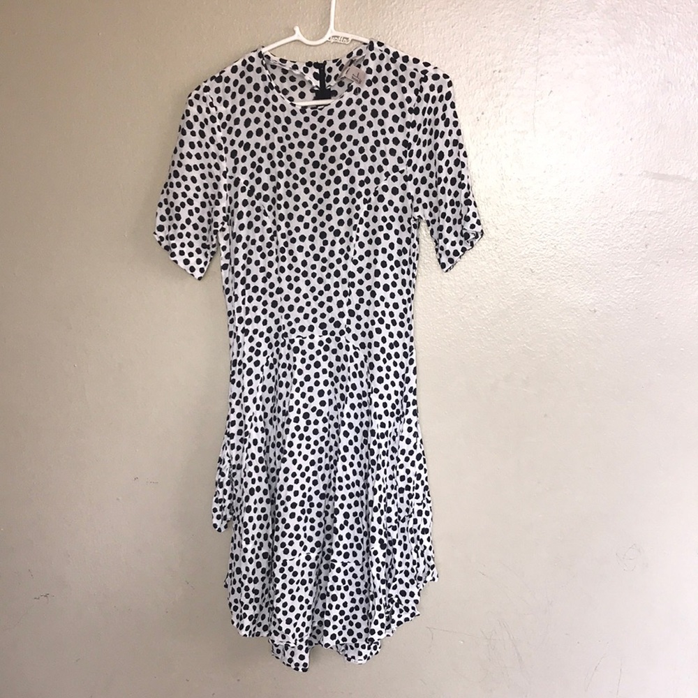 H&M women polka dot maxi dress